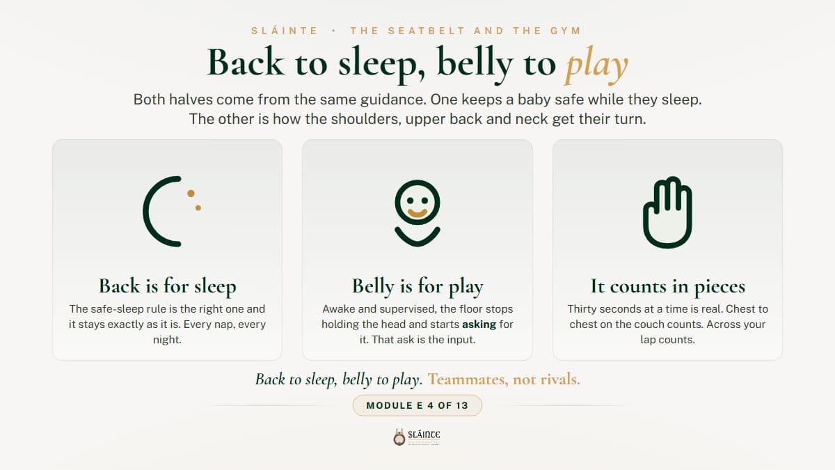Why Tummy Time Matters for a Baby's Development